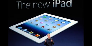 Screen comparison between the new iPad / iPad 2… magnified by 230x