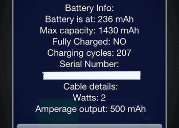 Check your battery status with iBatteryInfo [Cydia]