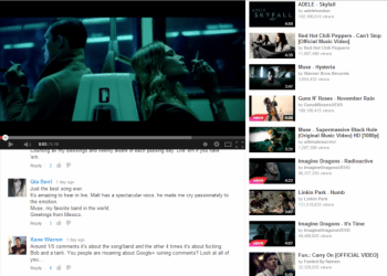 How to watch YouTube videos and at the same time read comments