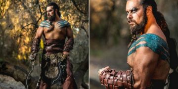 Warcraft artist dresses up as Khal Drogo from The GoT!