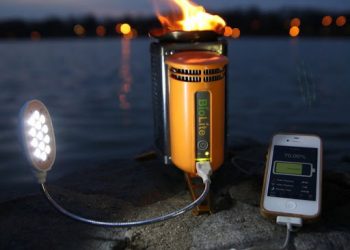 BioLite CampStove: recharge your smartphone with the help of… fire